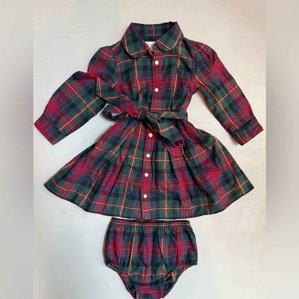 Ralph Lauren Multicolor Plaid Set
